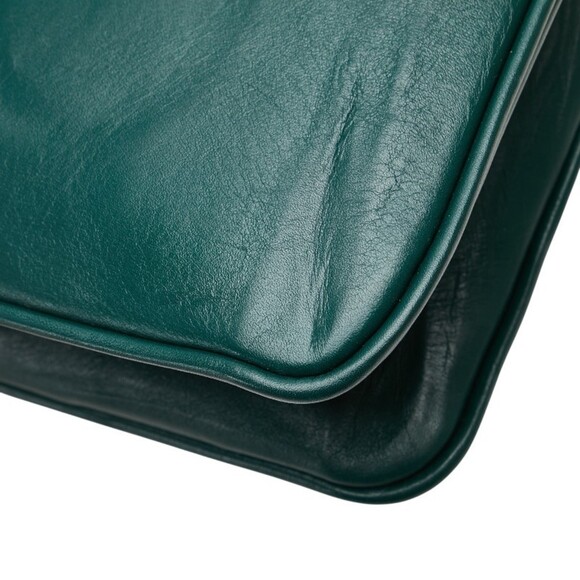 GUCCI Green Leather Shoulder Bag - Picture 13 of 16
